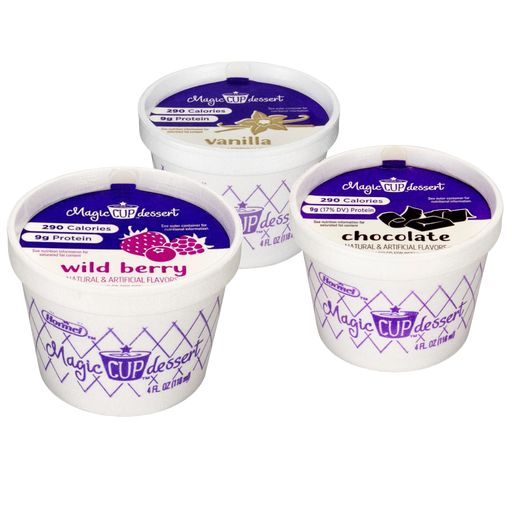 Magic Cup Vanilla, Chocolate & Wild Berry Variety Pack (18 cups)