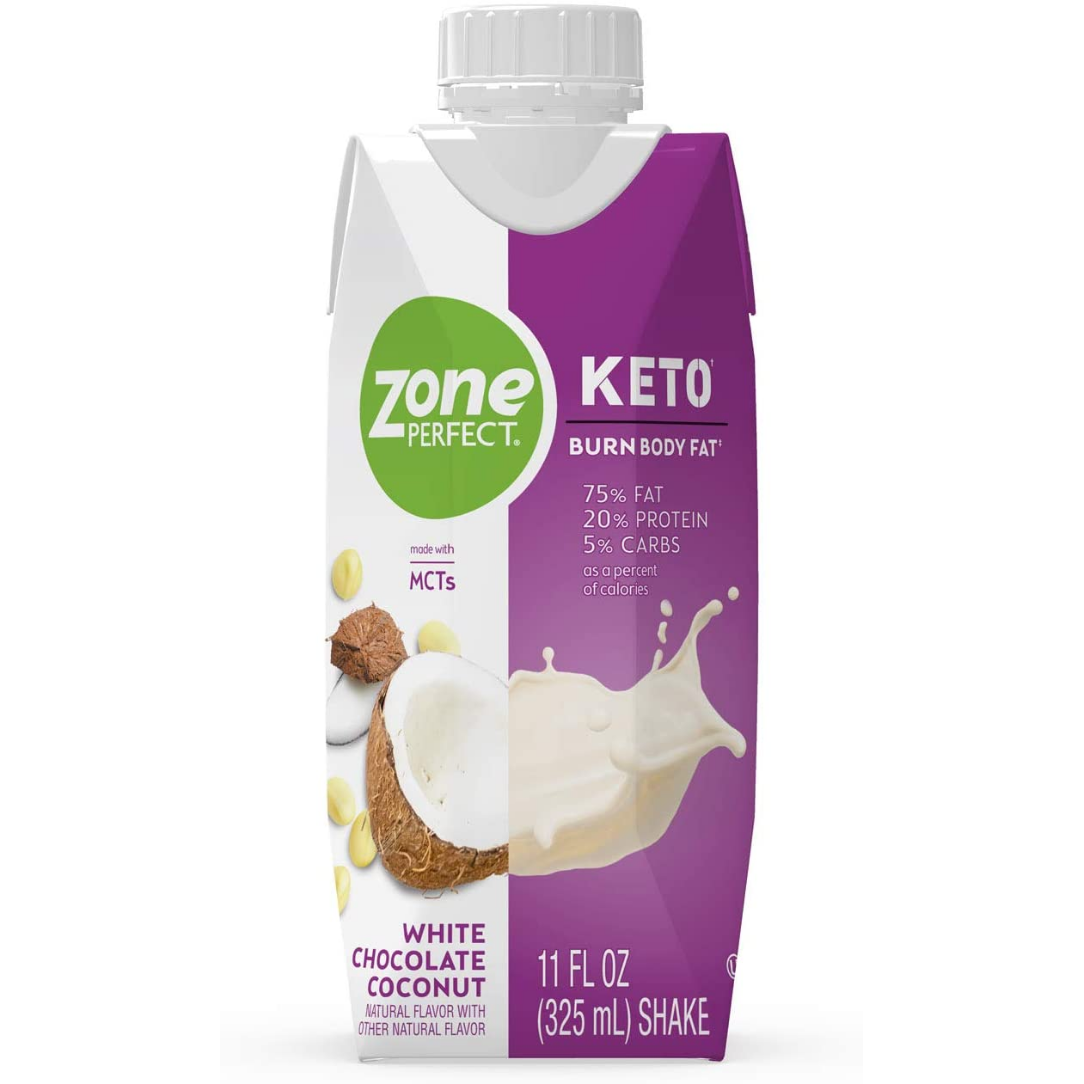 NutriKeto KeTone Shake - Gourmet Dutch Chocolate- Low Carb/High Fat (LCHF)  - Ketogenic Diet - 16 Servings